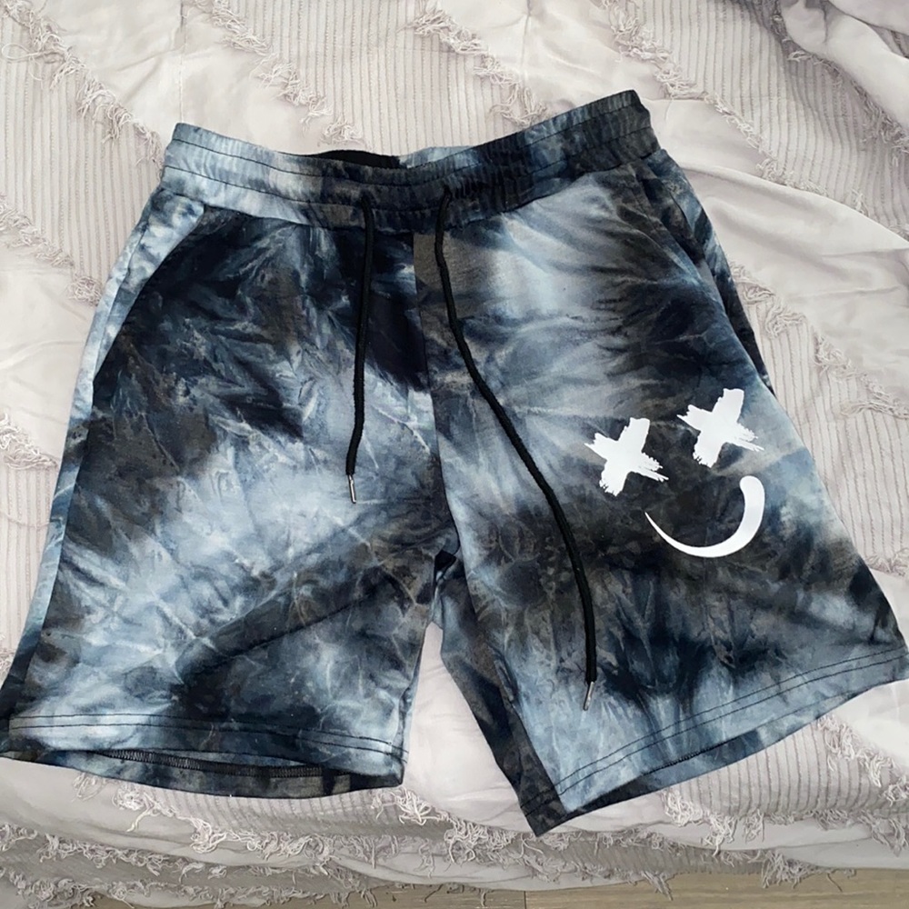 Tie dye shorts
